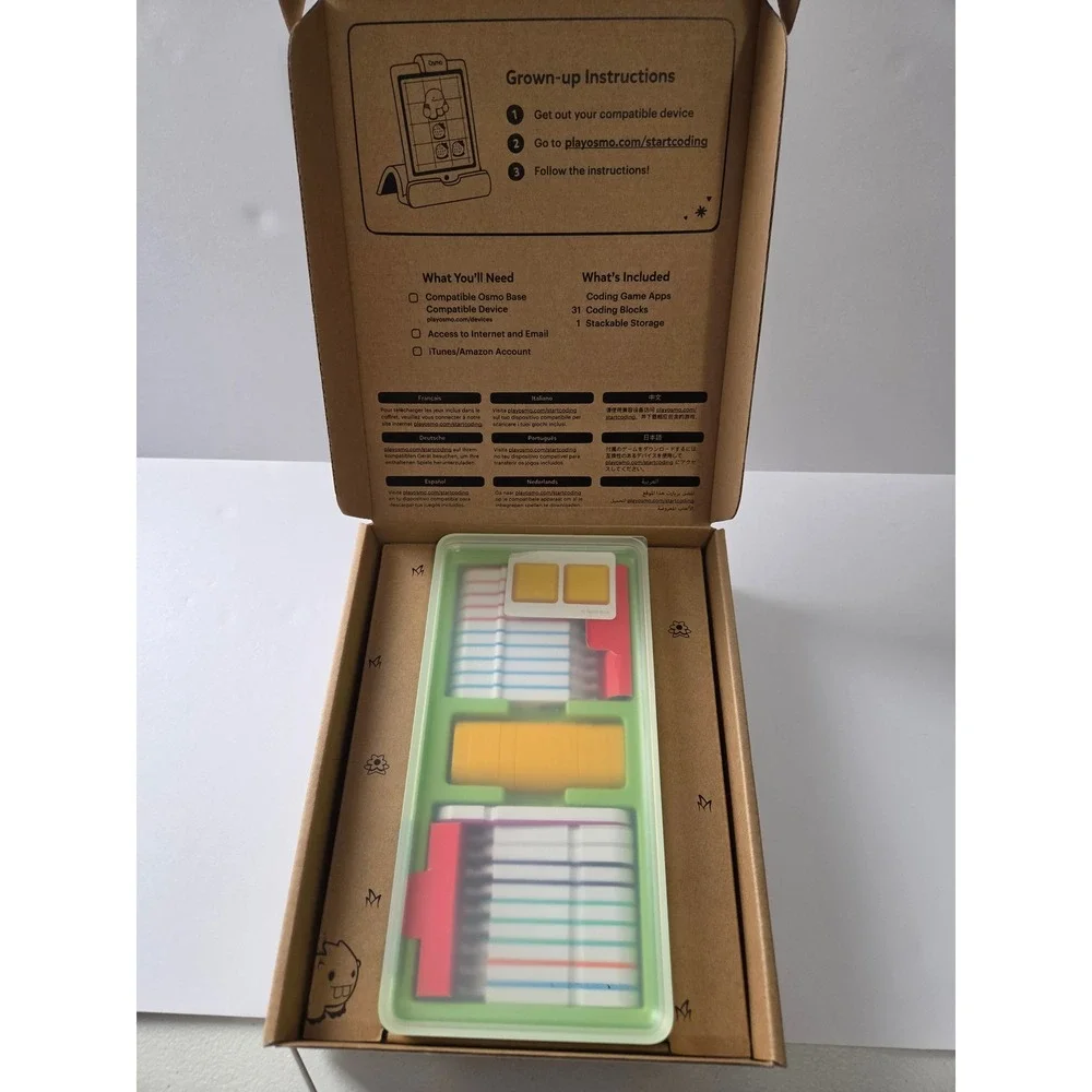 Osmo Coding Blocks Set 31 Pieces STEM Educational Learning Toy 902-00023